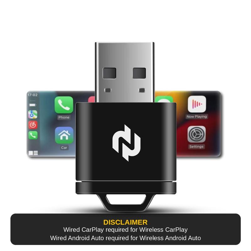 Wireless CarPlay Adapter — Turns Factory Wired CarPlay Into Wireless