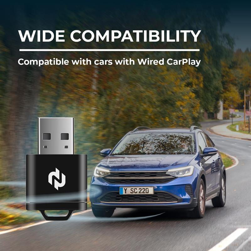 Wireless CarPlay Adapter — Turns Factory Wired CarPlay Into Wireless