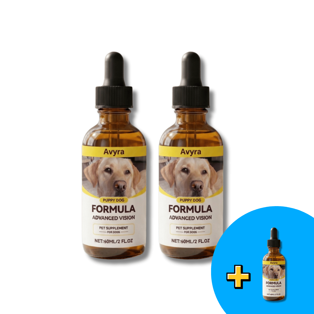 Avyra BrightEyes™ Food Drops – Daily Eye Support for Senior Dogs