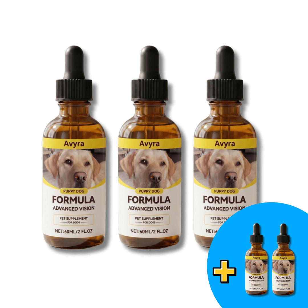 Avyra BrightEyes™ Food Drops – Daily Eye Support for Senior Dogs