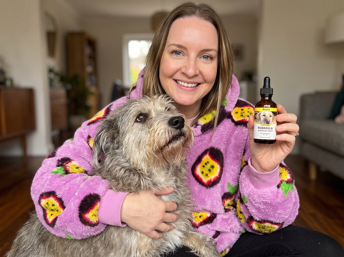 Avyra BrightEyes™ Food Drops – Daily Eye Support for Senior Dogs