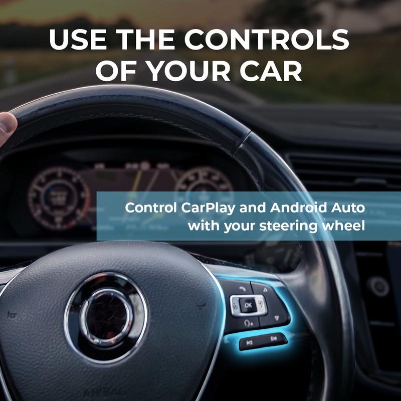 Wireless CarPlay Adapter — Turns Factory Wired CarPlay Into Wireless